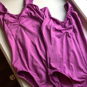 Motionwear Wide-Strap Princess Seam Leotard